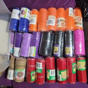 5-6 inch deco mesh rolls for crafting